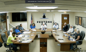 Peotone Approves $16,650 Road Maintenance Contract, Citing 33% Savings Over Last Year