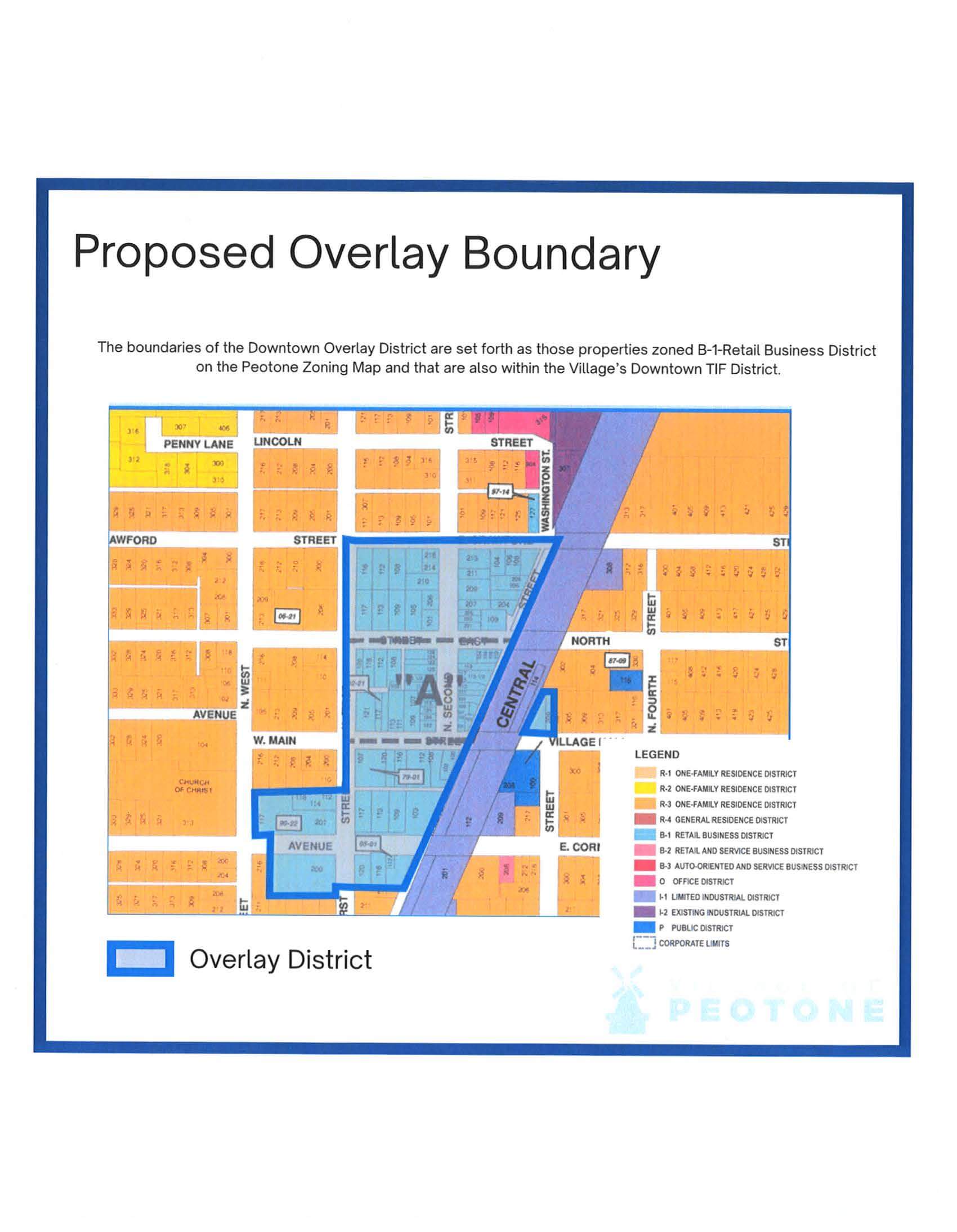 Overlay District & Plan Commission Meeting