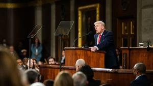 State of the Union highlighted political fracture between Democrats, Trump