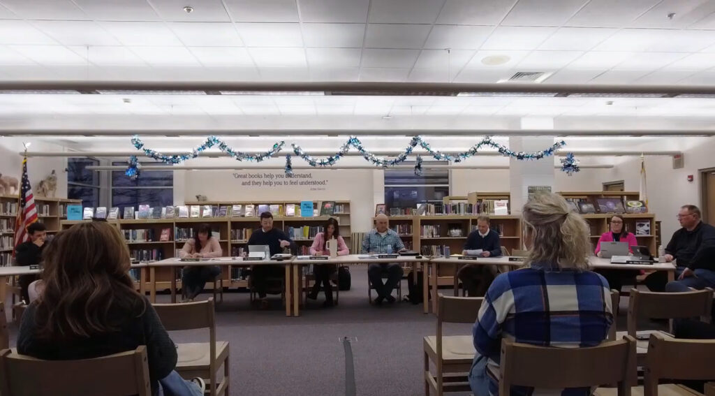The first of 3 public hearings to hear public input on the closure of Peotone Intermediate Center was held on February 13.