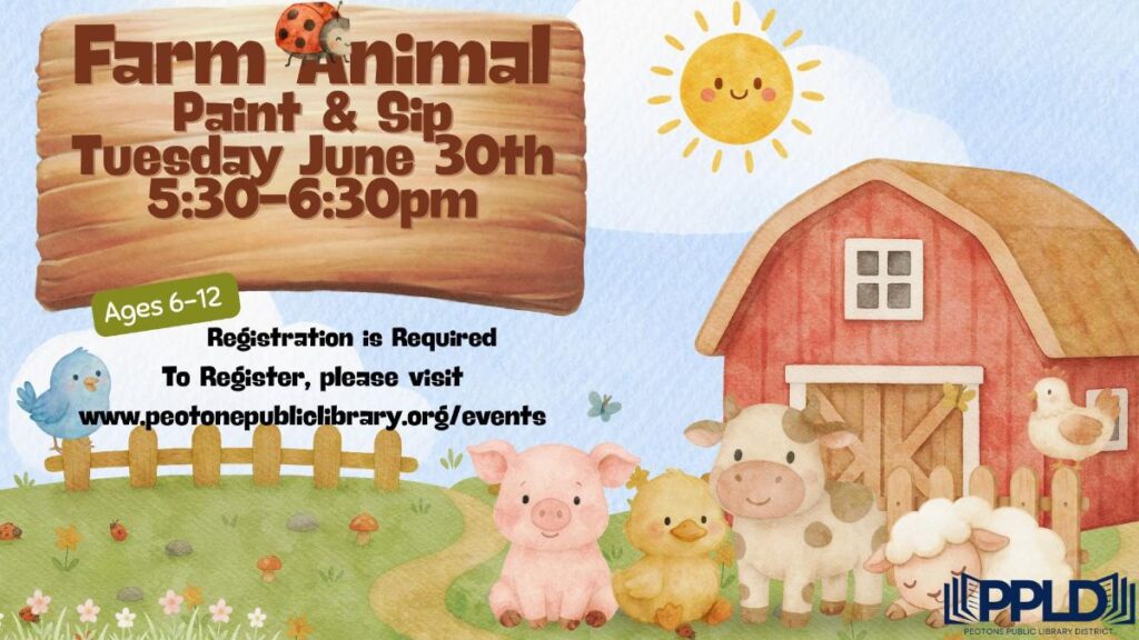 Farm Animal Paint &amp; Sip
