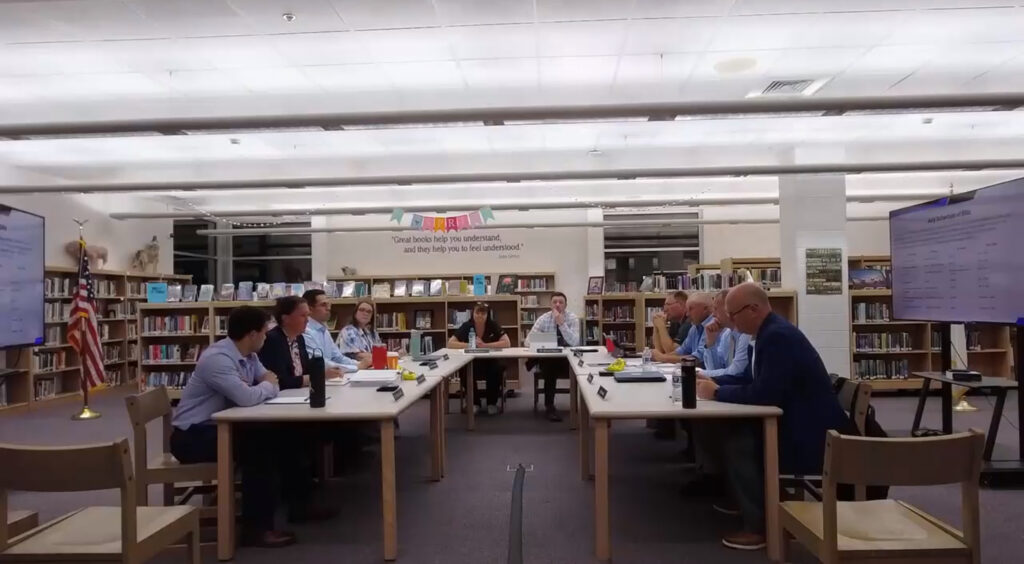 Peotone 207U Committee of the Whole meeting on May 18, 2026.