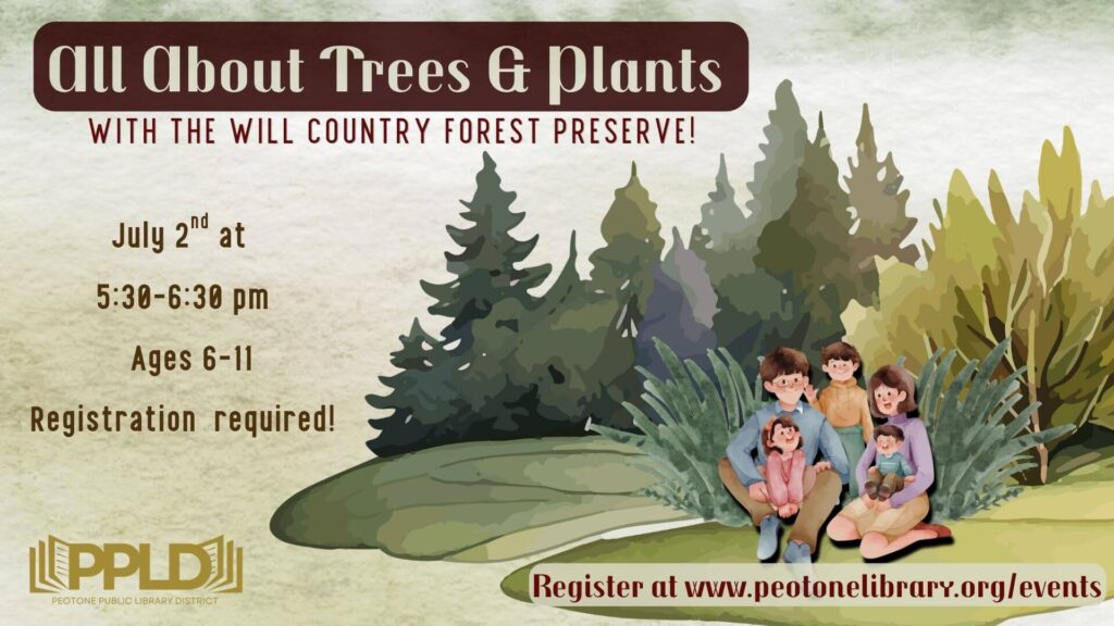 All About Plants and Trees with the Will County Forest Preserve