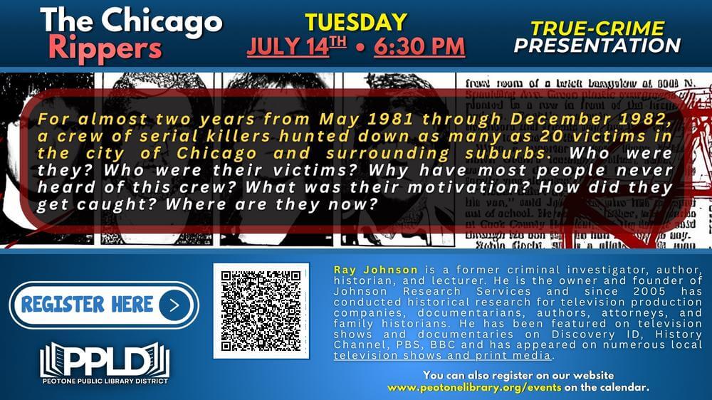 True Crime Talk Adult Presentation