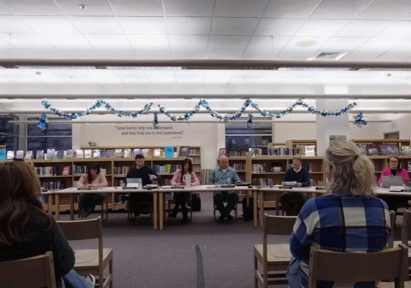 The first of 3 public hearings to hear public input on the closure of Peotone Intermediate Center was held on February 13.