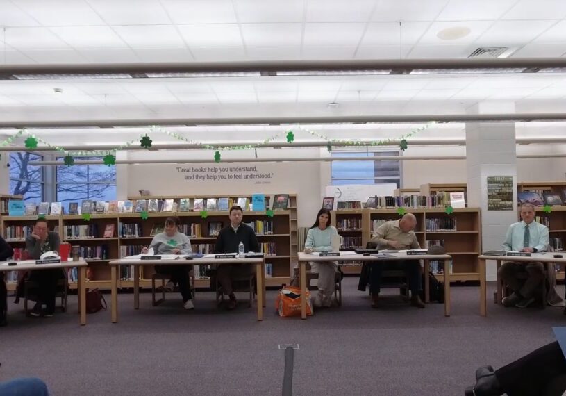 Peotone 207U School Board meeting March 16, 2026.