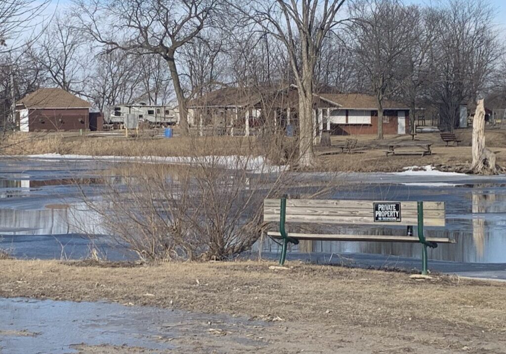 The Peotone Sportsman’s Club has become a full time residence to the caretakers-photo by Andrea Arens.