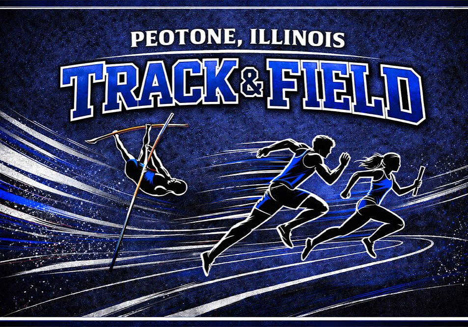 Peotone Track & Field Graphic