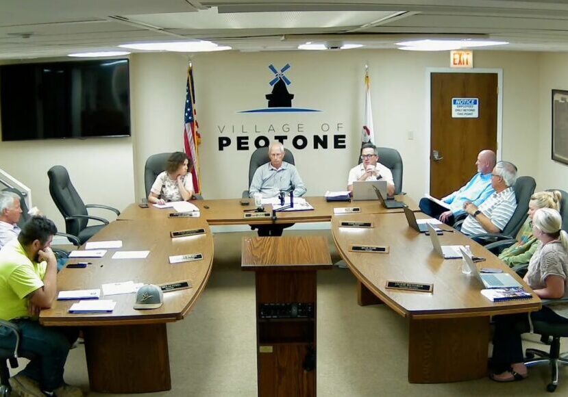 Peotone Village Board Meeting June 8, 2026